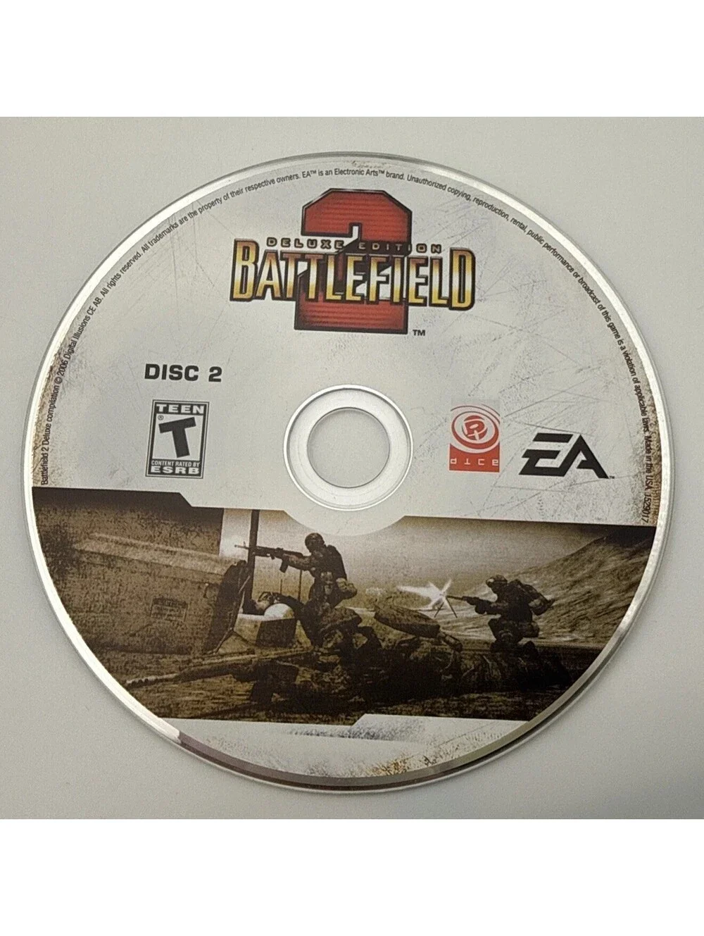 Battlefield 2 Deluxe Edition - PC- 5 Disks